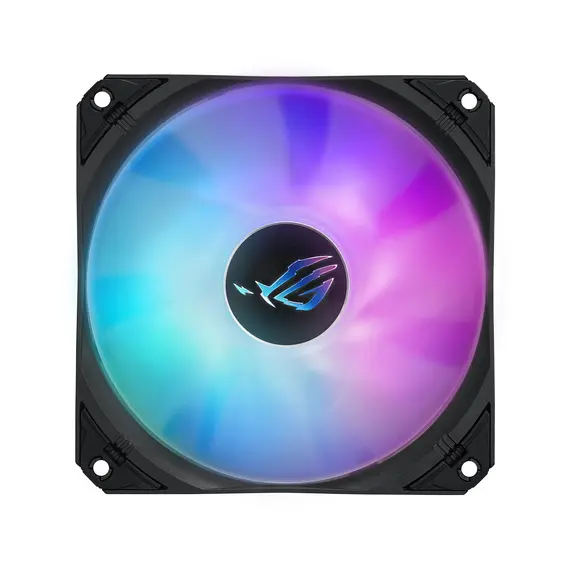 ASUS 90RC00T1-M0UAY0 ROG Strix LC III 360 ARGB Liquid CPU Cooler - 360 mm, 3x 120 mm, AMD AM5/AM4, Intel LGA 1851/1700/1200/115x, LCD, Black, 1YR, צבע המוצר: Black, 4 image