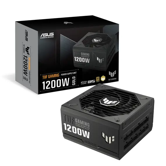 ASUS 90YE00S0-B0NA00 - Power Supply Unit, 1200W, 80+ Gold, PC, Black, 1YR