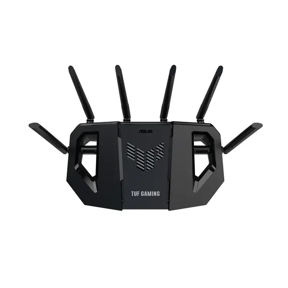 ASUS 90IG0920-MO9C00 TUF-BE6500 WiFi 7 Router - WiFi 7 (802.11be), 688+5764Mbps, Ethernet, USB, Black, 1YR, 2 image