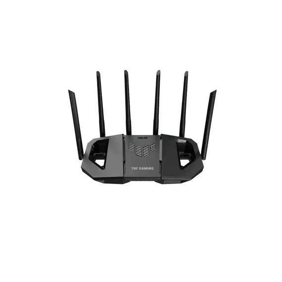 ASUS 90IG0920-MO9C00 TUF-BE6500 WiFi 7 Router - WiFi 7 (802.11be), 688+5764Mbps, Ethernet, USB, Black, 1YR