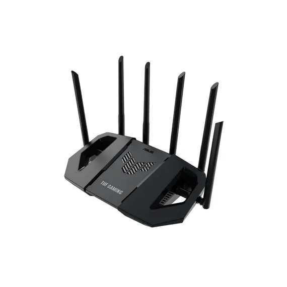 ASUS 90IG0920-MO9C00 TUF-BE6500 WiFi 7 Router - WiFi 7 (802.11be), 688+5764Mbps, Ethernet, USB, Black, 1YR, 4 image