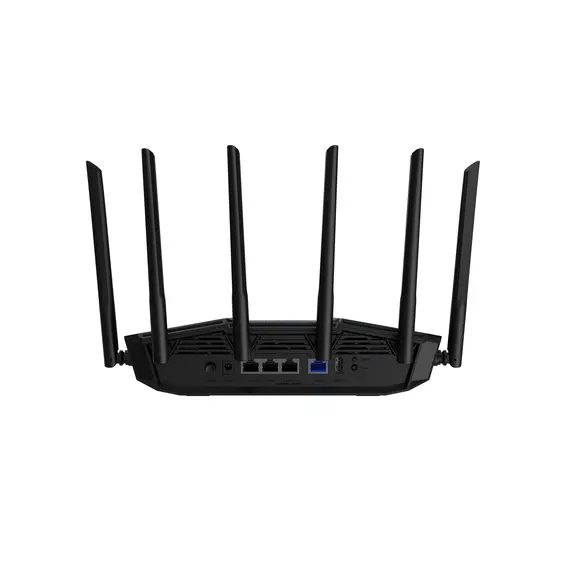 ASUS 90IG0920-MO9C00 TUF-BE6500 WiFi 7 Router - WiFi 7 (802.11be), 688+5764Mbps, Ethernet, USB, Black, 1YR, 5 image