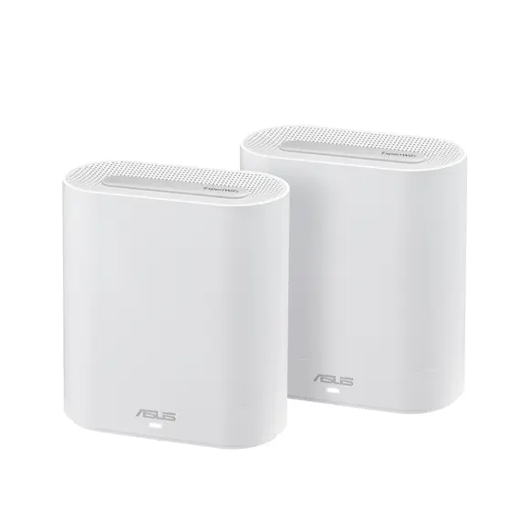 ASUS 90IG07V0-MO3A40 Mesh Router - Wi-Fi 6 802.11ax, 4804 Mbit/s, Black, 1YR