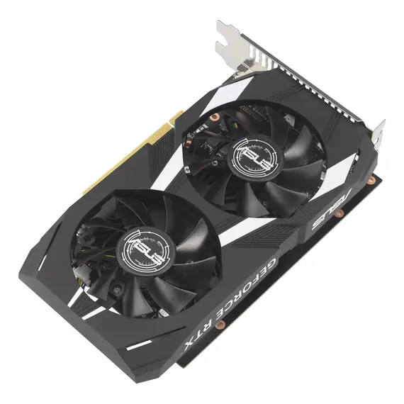 ASUS 90YV0K60-M0NA00 Video Card - 6 GB GDDR6, PCI Express 4.0, NVIDIA GeForce RTX 3050, Black, 1YR, изображение 4