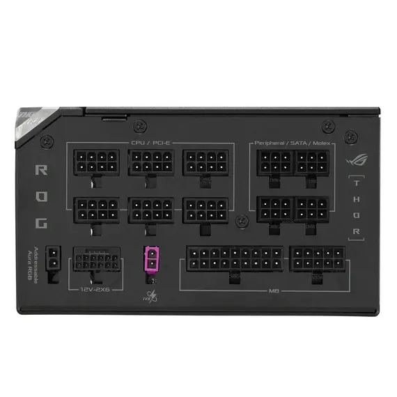 ASUS 90YE00V2-B0NA00 - Power Supply Unit, 1200W, 80+ Platinum, Black, 1YR, 10 image