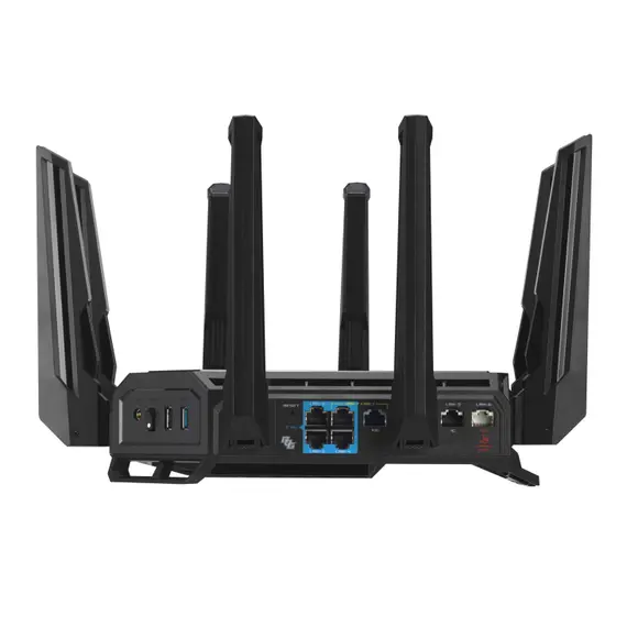 ASUS 90IG08F0-MO9A0V Tabletop Router - Wi-Fi 7 802.11be, 11529 Mbit/s, USB port, Black, 1YR, 2 image