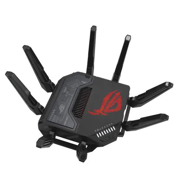 ASUS 90IG08F0-MO9A0V Tabletop Router - Wi-Fi 7 802.11be, 11529 Mbit/s, USB port, Black, 1YR, 4 image
