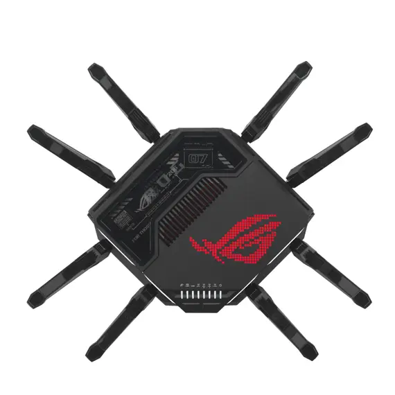 ASUS 90IG08F0-MO9A0V Tabletop Router - Wi-Fi 7 802.11be, 11529 Mbit/s, USB port, Black, 1YR, 6 image