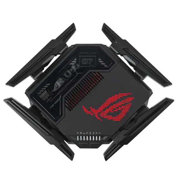 ASUS 90IG08F0-MO9A0V Tabletop Router - Wi-Fi 7 802.11be, 11529 Mbit/s, USB port, Black, 1YR, 7 image