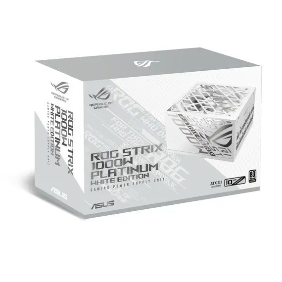 ASUS 90YE00W4-B0NA00 Power Supply Unit - 1000W, 80+ Platinum, PC, Black, 1YR, 13 image