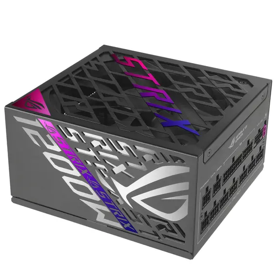 ASUS 90YE00W0-B0NA00 Power Supply Unit - 1200W, 80+ Platinum, Black, 1YR, 2 image