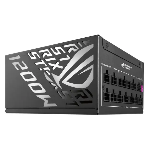 ASUS 90YE00W0-B0NA00 Power Supply Unit - 1200W, 80+ Platinum, Black, 1YR, 8 image