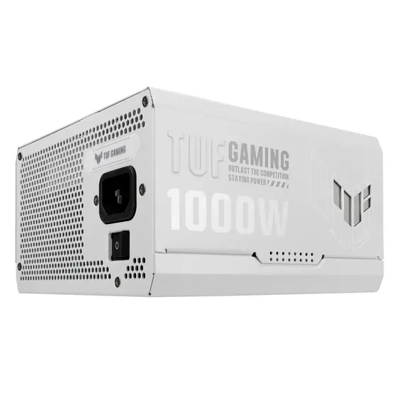 ASUS 90YE00S5-B0NA00 Power Supply Unit - 1000W, 80+ Gold, ATX, White, 1YR, 9 image