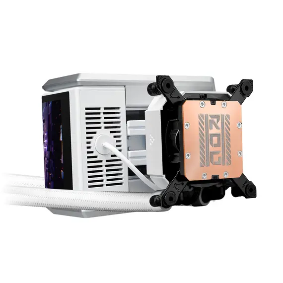 ASUS 90RC01N2-B0EAY0 All-in-One Liquid CPU Cooler - 120mm, Intel: LGA 1851, 1700, 1200, 115x; AMD: AM5, AM4, Multi, 1YR, 8 image