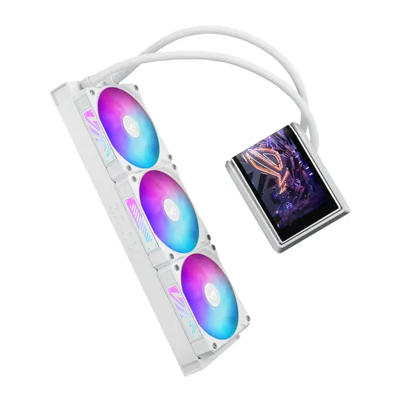 ASUS 90RC01N2-B0EAY0 All-in-One Liquid CPU Cooler - 120mm, Intel: LGA 1851, 1700, 1200, 115x; AMD: AM5, AM4, Multi, 1YR, 15 image