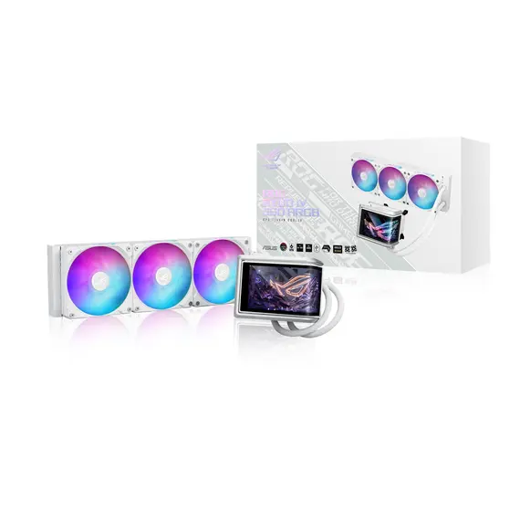 ASUS 90RC01N2-B0EAY0 All-in-One Liquid CPU Cooler - 120mm, Intel: LGA 1851, 1700, 1200, 115x; AMD: AM5, AM4, Multi, 1YR, 18 image