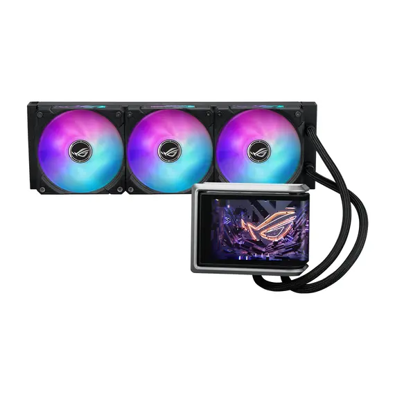 ASUS 90RC01N1-B0EAY0 Liquid CPU Cooler - 120mm, AMD AM5/AM4, Intel LGA 1851/1700/1200/115x, ARGB, 1YR, 2 image