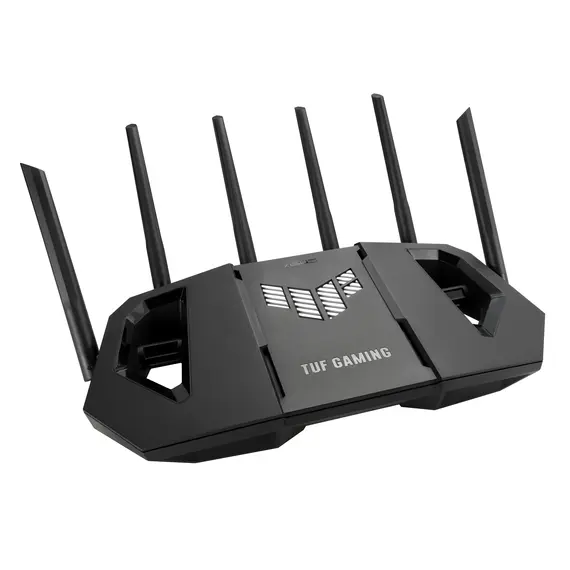 ASUS 90IG0A30-MO9C00 Tri Band Gaming Router - WiFi 7 (802.11be), 688+2882+5764 Mbps, Ethernet LAN, USB port, Black, 1YR, 3 image