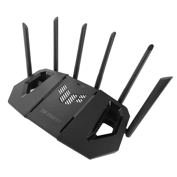 ASUS 90IG0A30-MO9C00 Tri Band Gaming Router - WiFi 7 (802.11be), 688+2882+5764 Mbps, Ethernet LAN, USB port, Black, 1YR, 4 image