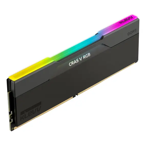 Klevv KD5BGUA80-64A320G Memory Module - 64GB (32GB x2), DDR5, 6400 MT/s, Black, 3YR, מהירות הזיכרון: 6400 MT/s, פריסת זיכרון (מודולים x נפח): 2 x 32 GB, זמן איחזור CAS: 32, זיכרון פנימי: 64GB, 5 image