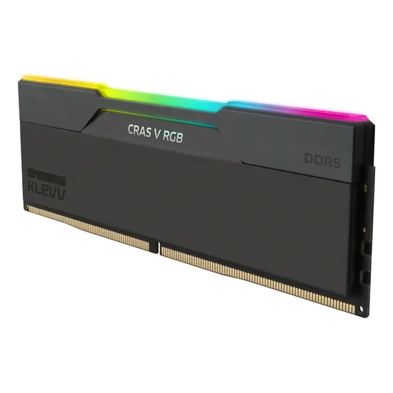 Klevv KD5BGUA80-64A320G Memory Module - 64GB (32GB x2), DDR5, 6400 MT/s, Black, 3YR, מהירות הזיכרון: 6400 MT/s, פריסת זיכרון (מודולים x נפח): 2 x 32 GB, זמן איחזור CAS: 32, זיכרון פנימי: 64GB, 8 image