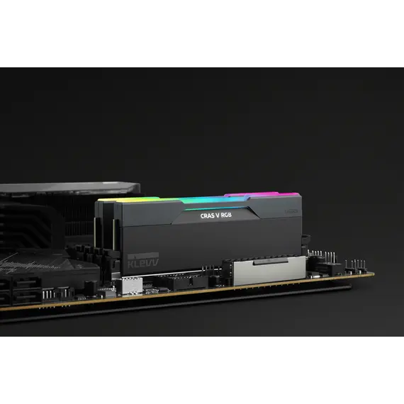 Klevv KD5BGUA80-64A320G Memory Module - 64GB (32GB x2), DDR5, 6400 MT/s, Black, 3YR, מהירות הזיכרון: 6400 MT/s, פריסת זיכרון (מודולים x נפח): 2 x 32 GB, זמן איחזור CAS: 32, זיכרון פנימי: 64GB, 13 image
