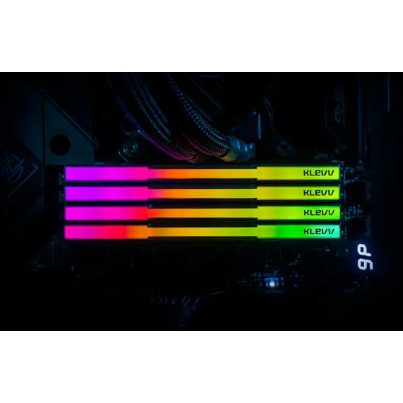 Klevv KD5BGUA80-64A320G Memory Module - 64GB (32GB x2), DDR5, 6400 MT/s, Black, 3YR, מהירות הזיכרון: 6400 MT/s, פריסת זיכרון (מודולים x נפח): 2 x 32 GB, זמן איחזור CAS: 32, זיכרון פנימי: 64GB, 16 image