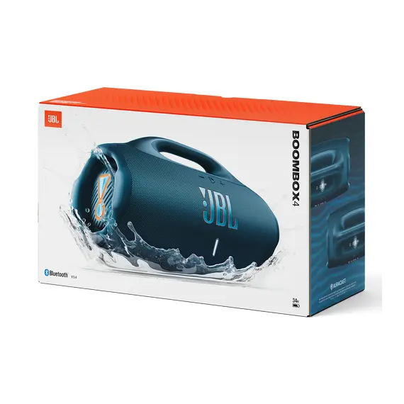 JBL JBLBOOMBOX4BLUEP - Party Speaker, Blue, 1YR, 8 image