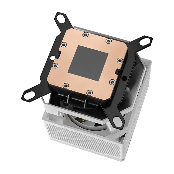 ASUS 90RC00V2-M0UAY0 ROG RYUJIN III WB White Edition Liquid CPU Cooler - AMD AM5/AM4, Intel LGA 1851/1700/1200/115x, 1 pc(s), צבע המוצר: White, 11 image