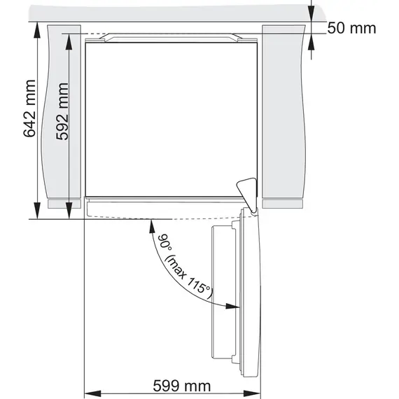 Gorenje 737397 Refrigerator - F, 1850 mm, Silver, 1YR – מקרר, תמונה 18