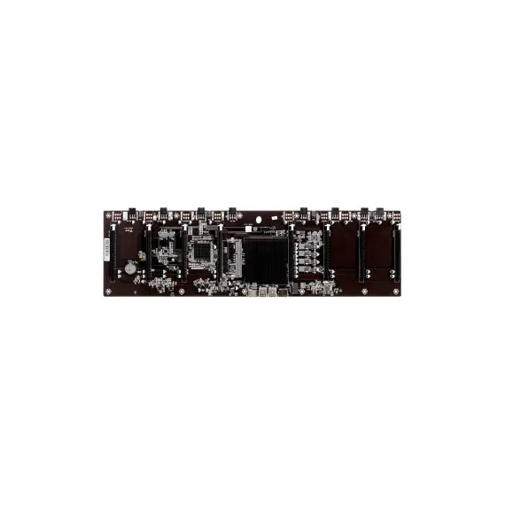 AFOX AFHM65-ETH8EX Mining Motherboard -  Intel HM65, DDR3, 8-PCI-E x16, 3MO, 2 image