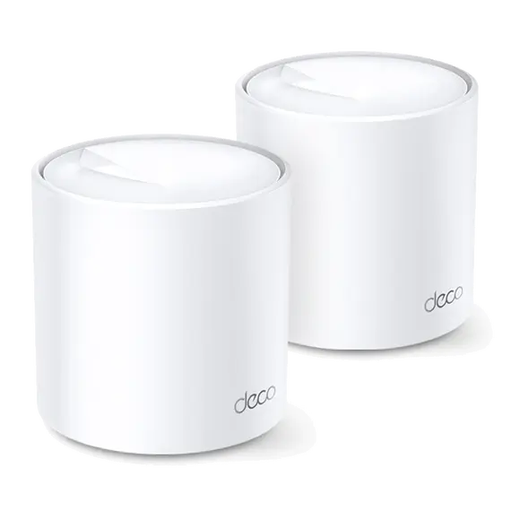 TP-Link DECO X20 3-PACK Mesh Wi-Fi System - Wi-Fi 6 802.11ax, White