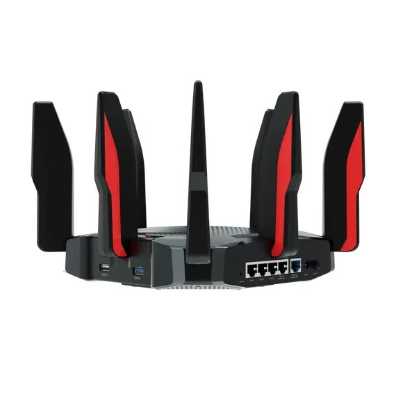 TP-Link ARCHER GX90 Wireless Router - Wi-Fi 6 802.11ax, AX6600, USB port, Black