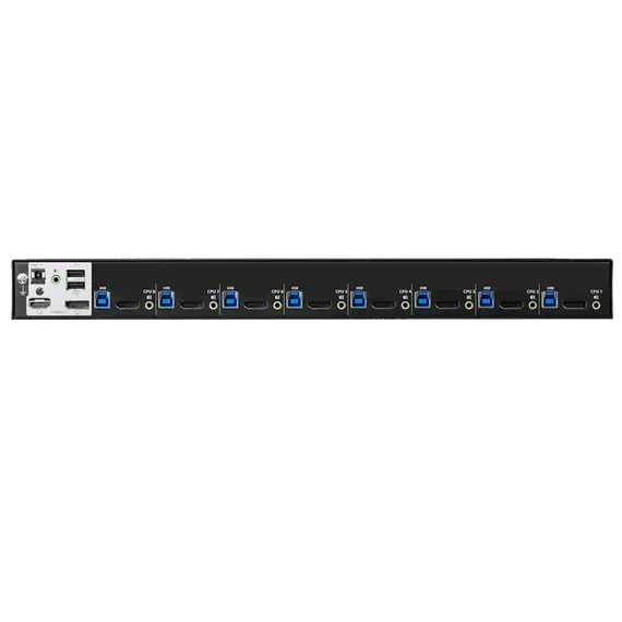 ATEN CS19208-AT-G KVM Switch - DisplayPort, HDMI, 8 ports, 4K Ultra HD, 4096 x 2160 pixels, Black, 5 image