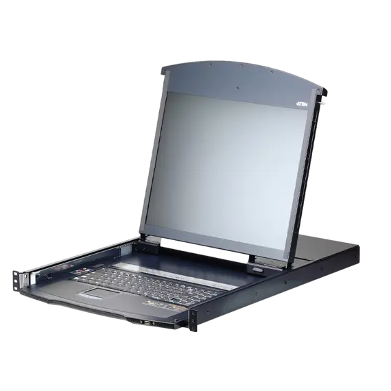 ATEN KL1116VN-AXA-AG LCD KVM Switch - DVI-D/VGA, 19", 1920 x 1200 pixels, US English, Black, 3 image