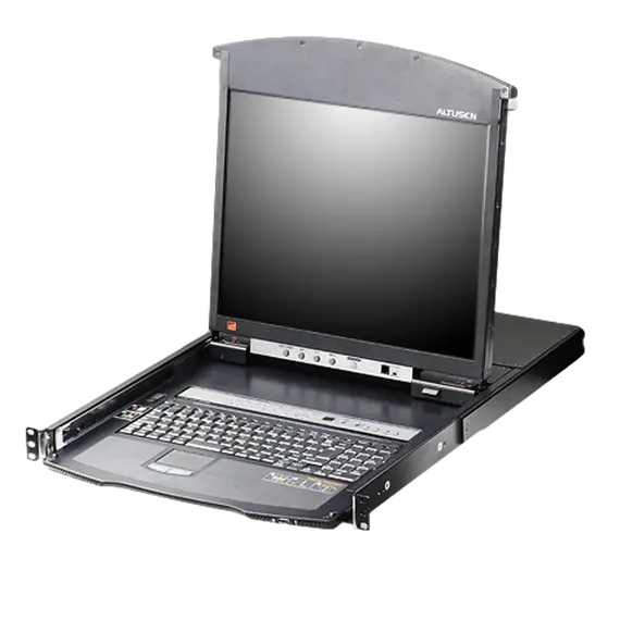 ATEN KL1516AIM-AXA-AG LCD KVM Switch - 17", VGA, US English, Black