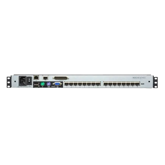 ATEN KL1516AIN-AXA-AG LCD KVM Switch - VGA, 19", 1920 x 1200 pixels, US English, Black, 7 image