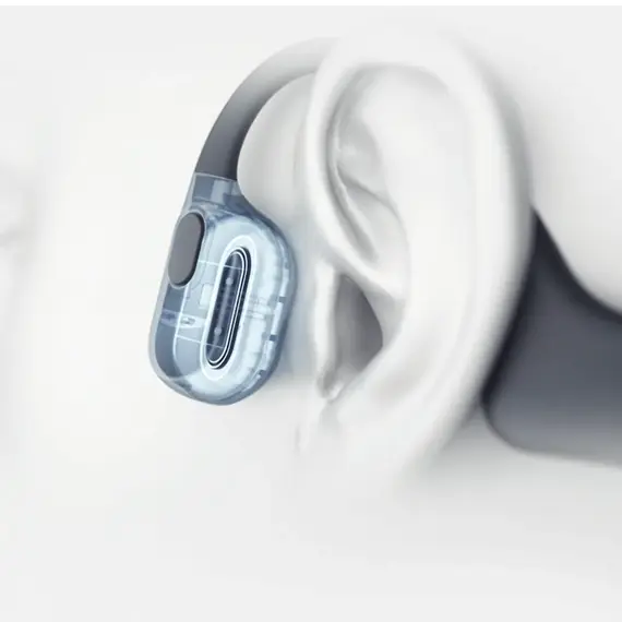 SHOKZ 0810092672067 Headphones - Open-ear, Wireless, Bluetooth 5.1, Built-in Microphone, 8 hours, IP67, Blue, 2YR – אוזניות, תמונה 3