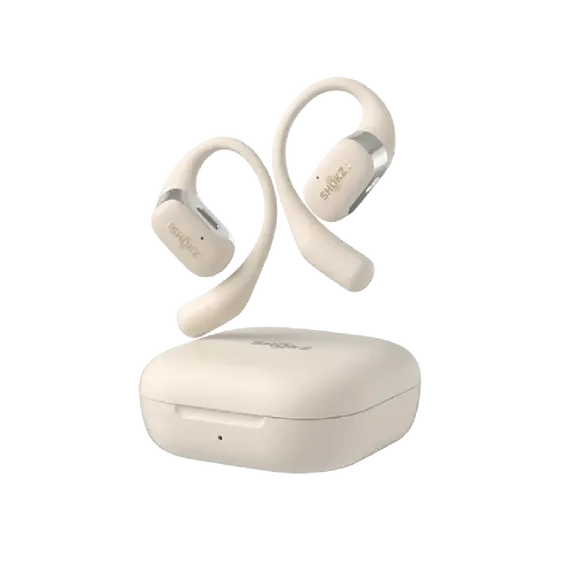 SHOKZ T910BG Headphones - Open-ear, Wireless, Bluetooth 5.2, Built-in Microphone, IP54, Beige, 2YR, изображение 2
