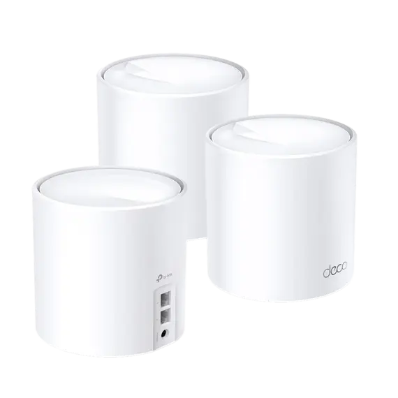 TP-Link DECO X60 3-PACK V1 Mesh Wi-Fi System - Wi-Fi 6 802.11ax, White, 6 image