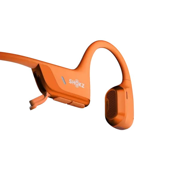SHOKZ OpenRun Pro 2 Mini S820OR Headphones - Wireless, Bluetooth 5.3, Dual Noise-Canceling Mic, IP55, Orange, 2YR, imagen 6