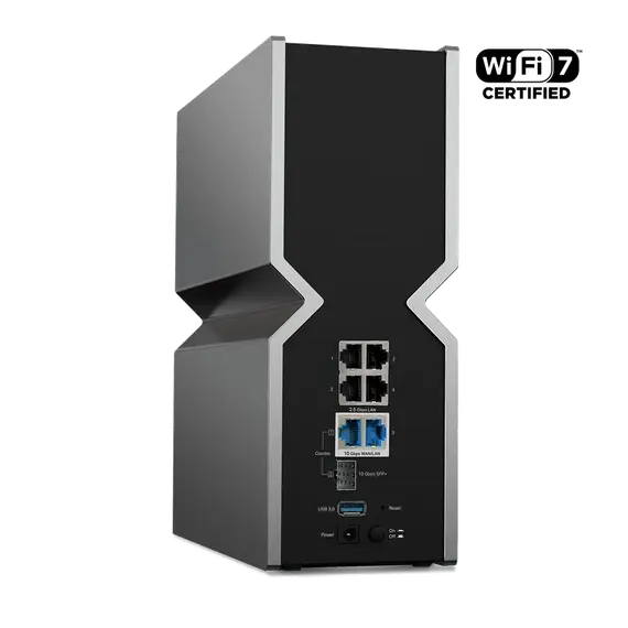 TP-Link ARCHER BE800 Wireless Router - Wi-Fi 7 802.11be, BE19000, 2.5G, 4, USB port, Black, imagen 8