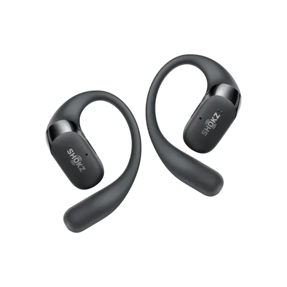 SHOKZ OpenFit 2+ T921-ST-BK Headphones - Dolby Audio, Wireless, Bluetooth 5.4, Boom Microphone, IP55, Black, 2YR, imagen 2