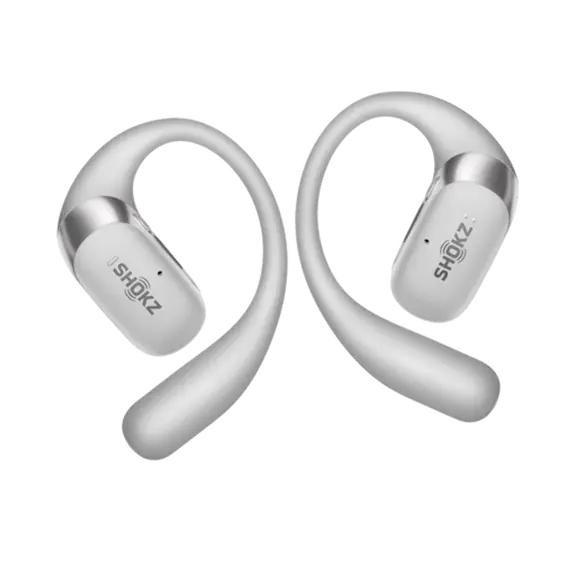 SHOKZ OpenFit 2+ T921-ST-GY Headphones - Dolby Audio, Wireless, Bluetooth 5.4, Boom Microphone, IP55, Grey, imagen 4