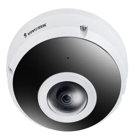 VIVOTEK FE9391-EHV-V2 Fisheye Panoramic AI Camera - 12MP, 1/2.3", 5YR