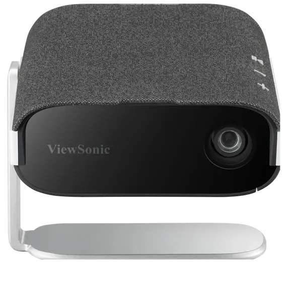 ViewSonic M1X Short Throw Projector - 16:9, 5.5 mm, 1 HDMI 1.4, Wi-Fi, Bluetooth 4.2, 16GB, Black, Silver – מקרן