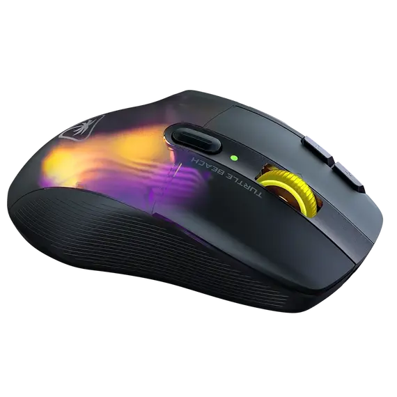Turtle Beach TBM-1101-05 Gaming Mouse - RF Wireless + Bluetooth, 19000 DPI, Owl-Eye, Right-hand, Black, Product color: Black, 6 image