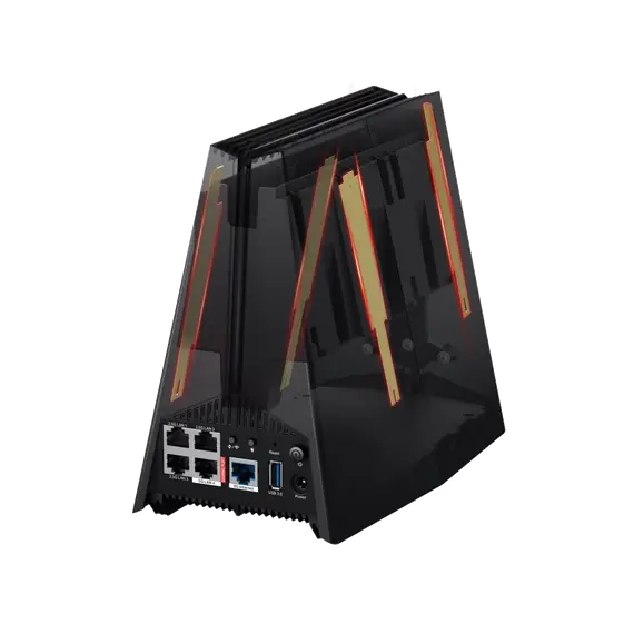TP-Link ARCHER GE550 Wireless Router - Wi-Fi 7 802.11be, BE9300, USB port, Black, 4 image
