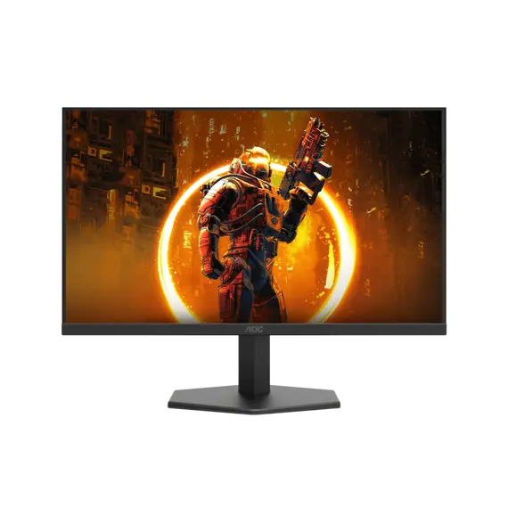 AOC 24G11ZE Gaming Monitor - 23.8", Full HD, Fast IPS, 240 Hz, Black, Red, 3YR – מסך מחשב