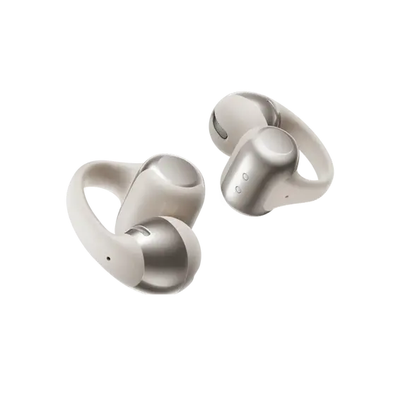 SHOKZ OpenDots ONE E310-ST-GY Headphones - Open-ear, Wireless, Bluetooth 5.4, Built-in Microphone, IP54, Grey, 2YR, изображение 2